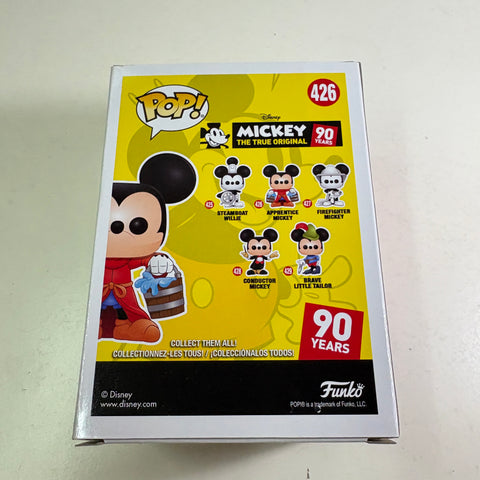 Mickey Mouse Apprentice - Disney Funko Pop 426 Vinyl Figure (11.4 Cm L × 8.9 Cm W × 15.9 Cm H)