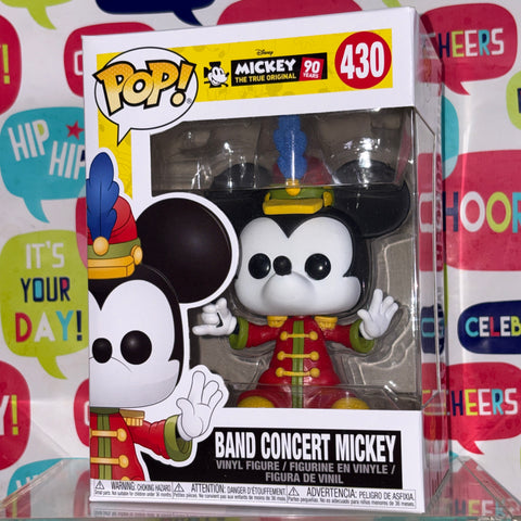 Mickey Mouse Band Concert - Disney Funko Pop 430 Vinyl Figure (11.4 Cm L × 8.9 Cm W × 15.9 Cm H)
