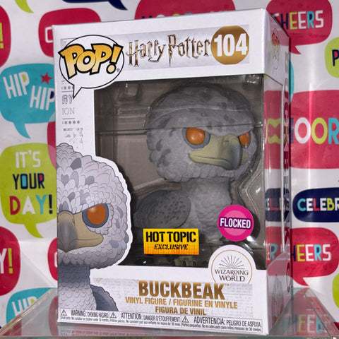 Buckbeak Flocked - Harry Potter Funko Pop Vinyl Figure 104 Exclusive