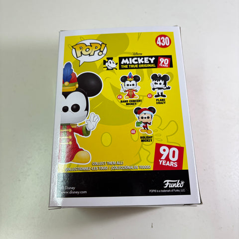 Mickey Mouse Band Concert - Disney Funko Pop 430 Vinyl Figure (11.4 Cm L × 8.9 Cm W × 15.9 Cm H)
