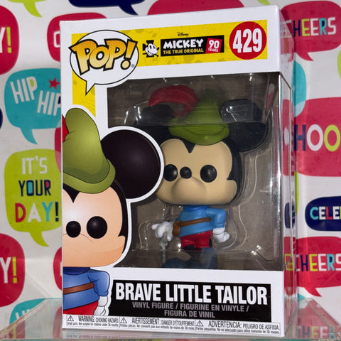 Mickey Mouse Brave Little Tailor - Disney Funko Pop 429 Vinyl Figure (11.4 Cm L × 8.9 Cm W × 15.9 Cm H)