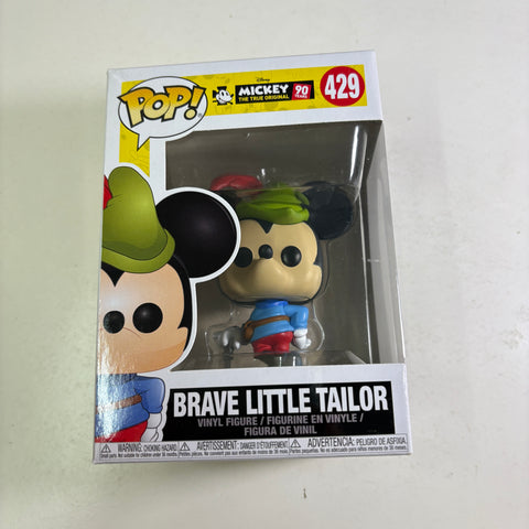 Mickey Mouse Brave Little Tailor - Disney Funko Pop 429 Vinyl Figure (11.4 Cm L × 8.9 Cm W × 15.9 Cm H)