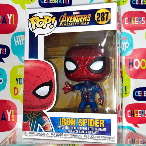 Spider Man (Avengers Infinity War): Marvel Funko Pop 287