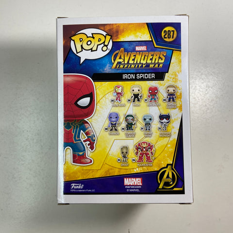 Spider Man (Avengers Infinity War): Marvel Funko Pop 287
