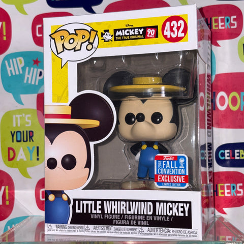 Mickey Mouse Little Whirlwind - Disney Funko Pop 432 Vinyl Figure (11.4 Cm L × 8.9 Cm W × 15.9 Cm H)