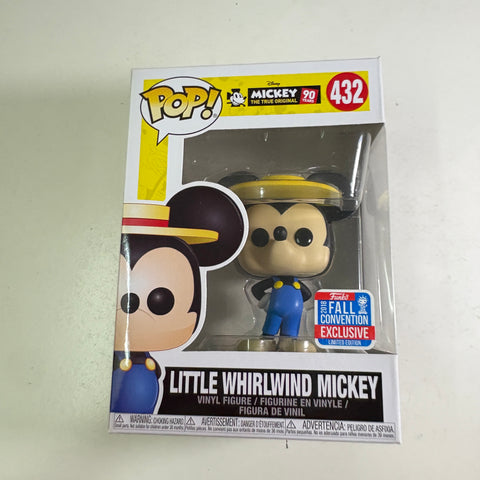 Mickey Mouse Little Whirlwind - Disney Funko Pop 432 Vinyl Figure (11.4 Cm L × 8.9 Cm W × 15.9 Cm H)