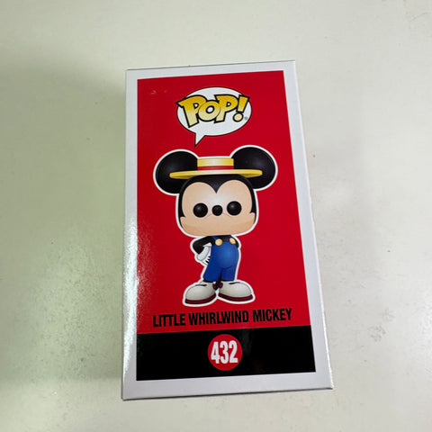 Mickey Mouse Little Whirlwind - Disney Funko Pop 432 Vinyl Figure (11.4 Cm L × 8.9 Cm W × 15.9 Cm H)