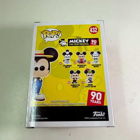 Mickey Mouse Little Whirlwind - Disney Funko Pop 432 Vinyl Figure (11.4 Cm L × 8.9 Cm W × 15.9 Cm H)