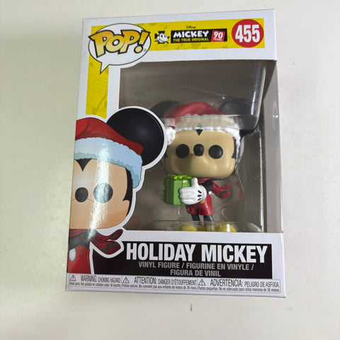 Mickey Mouse Holiday - Disney Funko Pop 455 Vinyl Figure (11.4 Cm L × 8.9 Cm W × 15.9 Cm H)