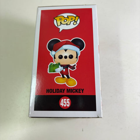 Mickey Mouse Holiday - Disney Funko Pop 455 Vinyl Figure (11.4 Cm L × 8.9 Cm W × 15.9 Cm H)