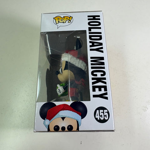 Mickey Mouse Holiday - Disney Funko Pop 455 Vinyl Figure (11.4 Cm L × 8.9 Cm W × 15.9 Cm H)