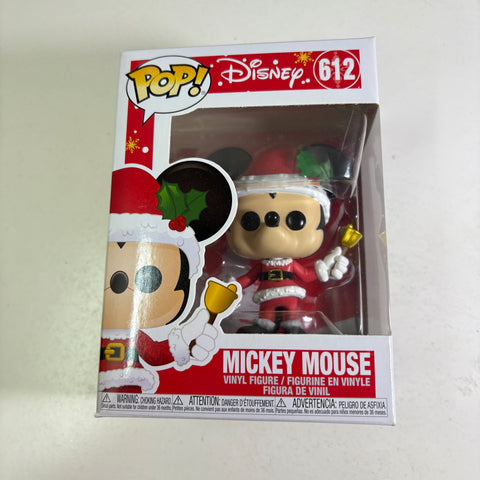 Mickey Mouse Christmas - Disney Funko Pop 612 Vinyl Figure (11.4 Cm L × 8.9 Cm W × 15.9 Cm H)