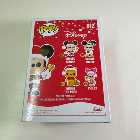 Mickey Mouse Christmas - Disney Funko Pop 612 Vinyl Figure (11.4 Cm L × 8.9 Cm W × 15.9 Cm H)