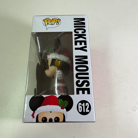 Mickey Mouse Christmas - Disney Funko Pop 612 Vinyl Figure (11.4 Cm L × 8.9 Cm W × 15.9 Cm H)