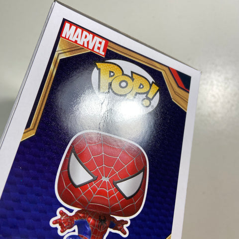 Spider Man (No Way Home - Metallic): Marvel Funko Pop 1158