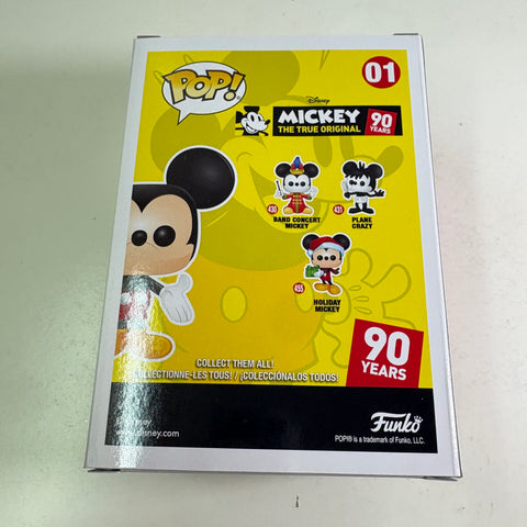 Mickey Mouse Green/Yellow Phillipines Exclusive - Disney Funko Pop 01 Vinyl Figure (11.4 Cm L × 8.9 Cm W × 15.9 Cm H)
