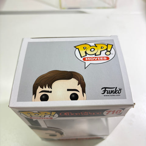 BOX DAMAGE VIEW PHOTOS Peter Gibbons - Office Space Funko Pop 710