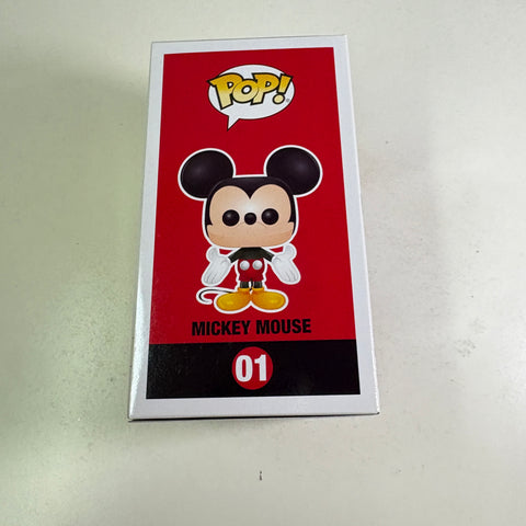Mickey Mouse Pink/Blue Phillipines Exclusive - Disney Funko Pop 01 Vinyl Figure (11.4 Cm L × 8.9 Cm W × 15.9 Cm H)