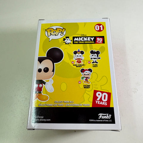 Mickey Mouse Pink/Blue Phillipines Exclusive - Disney Funko Pop 01 Vinyl Figure (11.4 Cm L × 8.9 Cm W × 15.9 Cm H)
