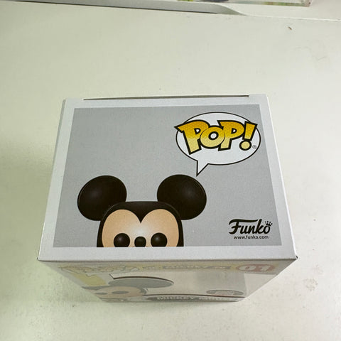 Mickey Mouse Orange/RED Phillipines Exclusive - Disney Funko Pop 01 Vinyl Figure (11.4 Cm L × 8.9 Cm W × 15.9 Cm H)
