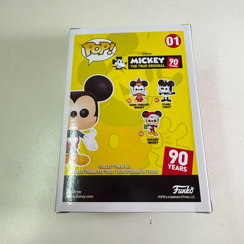 Mickey Mouse Blue Phillipines Exclusive - Disney Funko Pop 01 Vinyl Figure (11.4 Cm L × 8.9 Cm W × 15.9 Cm H)