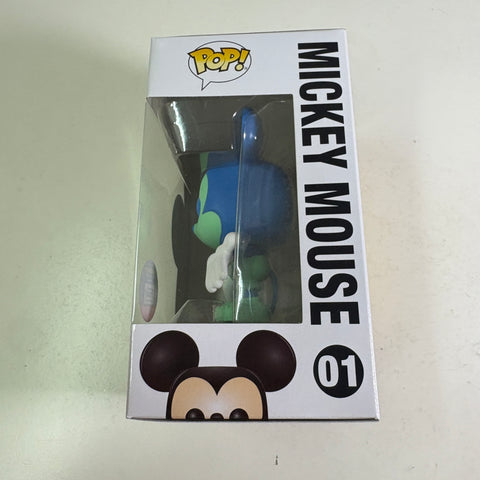 Mickey Mouse Blue Phillipines Exclusive - Disney Funko Pop 01 Vinyl Figure (11.4 Cm L × 8.9 Cm W × 15.9 Cm H)