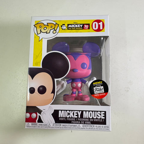 Mickey Mouse Purple Phillipines Exclusive - Disney Funko Pop 01 Vinyl Figure (11.4 Cm L × 8.9 Cm W × 15.9 Cm H)
