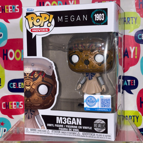 Megan - M3Gan Funko Pop 1903 Metallic Exclusive