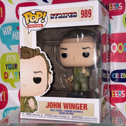 BOX FLAWS VIEW PHOTOS John Winger- Stripes Funko Pop 989