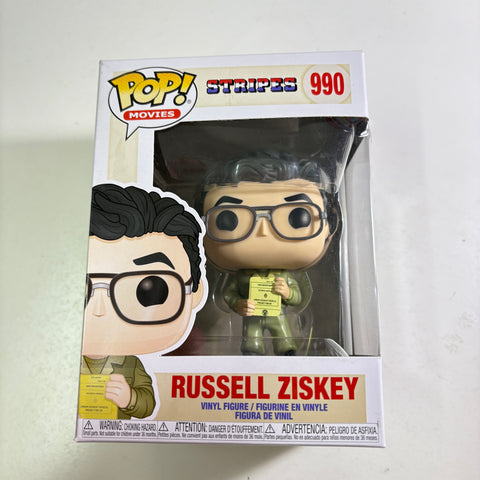 BOX FLAWS VIEW PHOTOS Russell Diskey - Stripes Funko Pop 990
