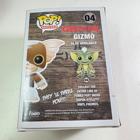 BOX FLAWS VIEW PHOTOS Gizmo - Gremlins Funko Pop 04 Vinyl Figure