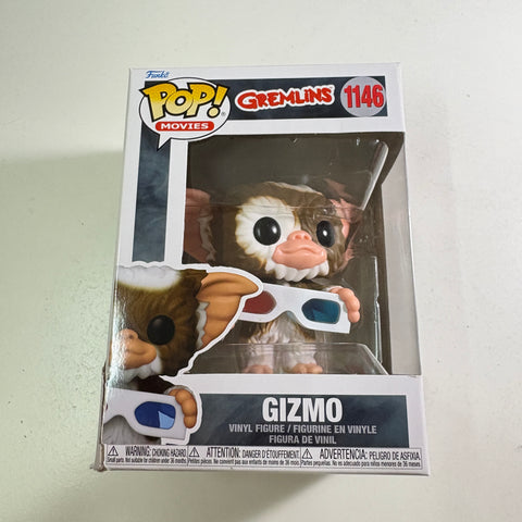 BOX DAMAGE VIEW PHOTOS Gizmo 3D Glasses - Gremlins Funko Pop 1146 Vinyl Figure