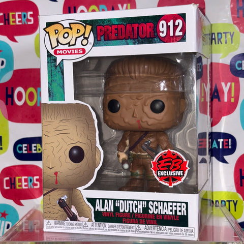 Predator - Alan "Dutch" Schaefer Funko Pop 912 EB Games Exclusive