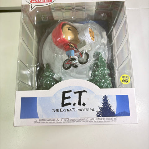 Elliott & E.T. - E.T. The Extra-Terrestrial Funko Pop 1259 Vinyl Figure GLOW