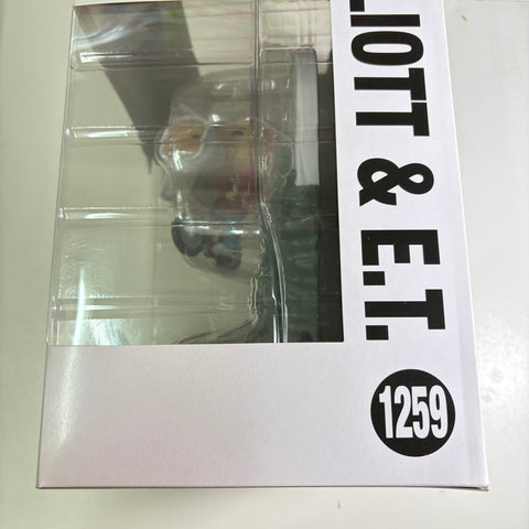 Elliott & E.T. - E.T. The Extra-Terrestrial Funko Pop 1259 Vinyl Figure GLOW