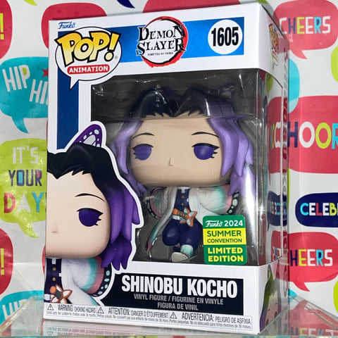 Demon Slayer - Shinobu Kocho Funko Pop 1605 Summer Convention 2024 SDCC Shared
