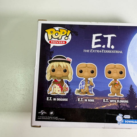 BOX FLAWS VIEW PHOTOS E.T. 3-Pack - E.T. The Extra-Terrestrial Funko Pop 1259 Vinyl Figure Exclusive