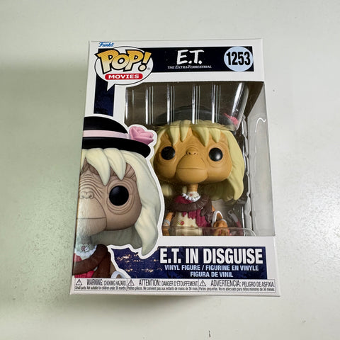 SUNFADE FRONT BOX VIEW PHOTOS E.T. The Extra-Terrestrial - E.T. in Disguise Funko Pop 1253