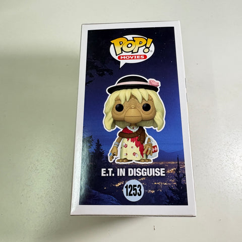 SUNFADE FRONT BOX VIEW PHOTOS E.T. The Extra-Terrestrial - E.T. in Disguise Funko Pop 1253