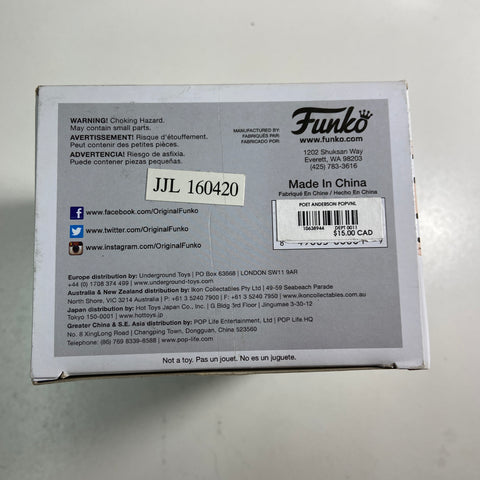 Poet Anderson Funko Pop 83