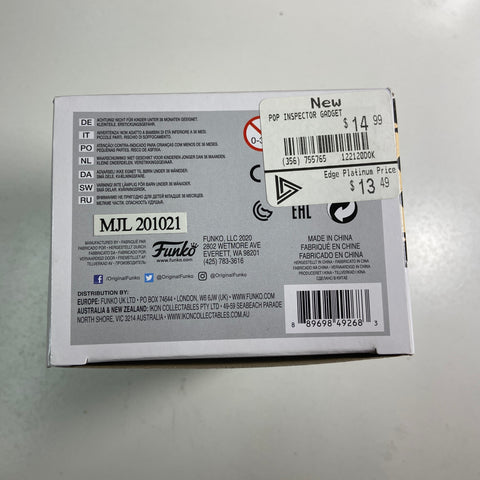 Inspector Gadget - Inspector Gadget Funko Pop 892