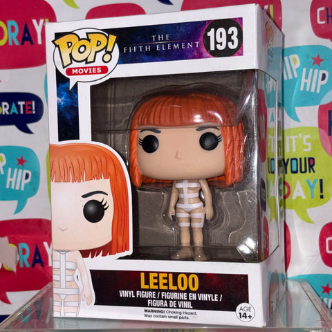 BOX FLAWS VIEW PHOTOS Leeloo - The Fifth Element Funko Pop 193 Vinyl Figure