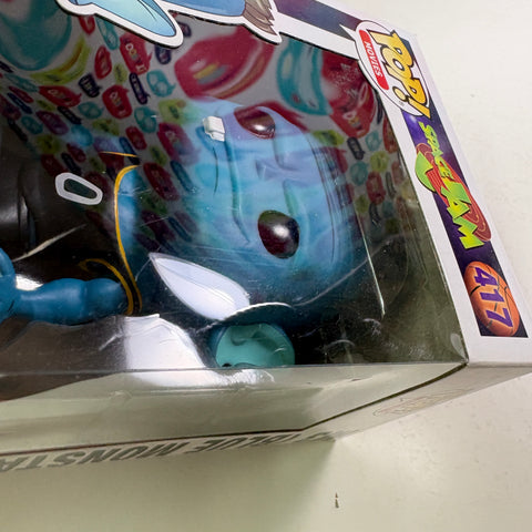 BOX FLAWS VIEW PHOTOS M3 Blue Monstar - Space Jam Funko Pop 417 Vinyl Figure (11.4 Cm L × 8.9 Cm W × 15.9 Cm H)