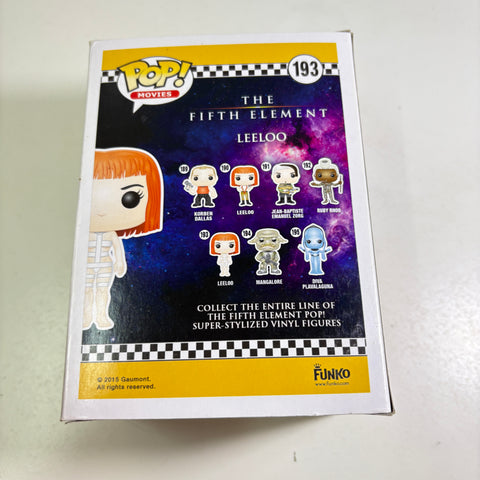 BOX FLAWS VIEW PHOTOS Leeloo - The Fifth Element Funko Pop 193 Vinyl Figure