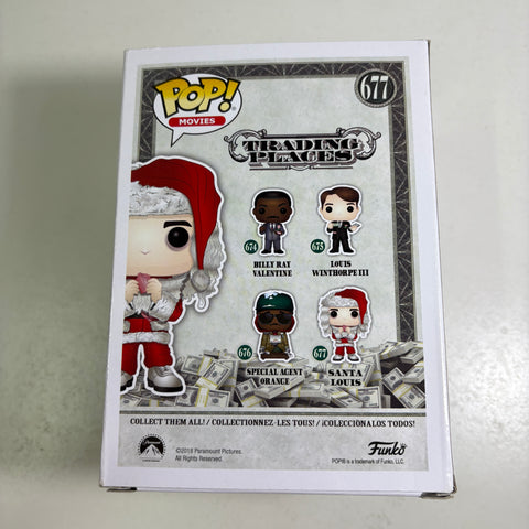 Trading Places - Santa Louis Funko Pop 677