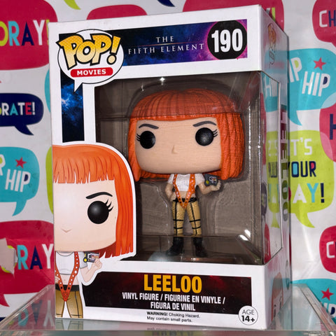 BOX FLAWS VIEW PHOTOS Leeloo - The Fifth Element Funko Pop 190 Vinyl Figure