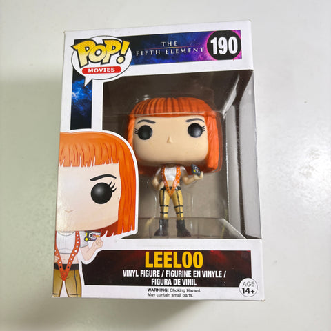 BOX FLAWS VIEW PHOTOS Leeloo - The Fifth Element Funko Pop 190 Vinyl Figure