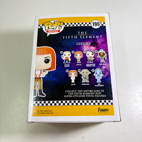 BOX FLAWS VIEW PHOTOS Leeloo - The Fifth Element Funko Pop 190 Vinyl Figure