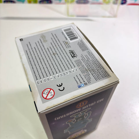 BOX FLAWS VIEW PHOTOS M3 Blue Monstar - Space Jam Funko Pop 417 Vinyl Figure (11.4 Cm L × 8.9 Cm W × 15.9 Cm H)