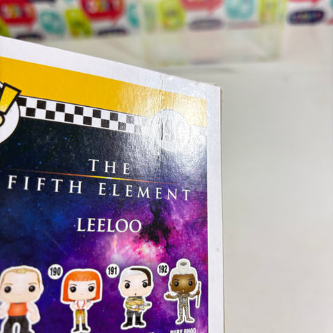 BOX FLAWS VIEW PHOTOS Leeloo - The Fifth Element Funko Pop 190 Vinyl Figure